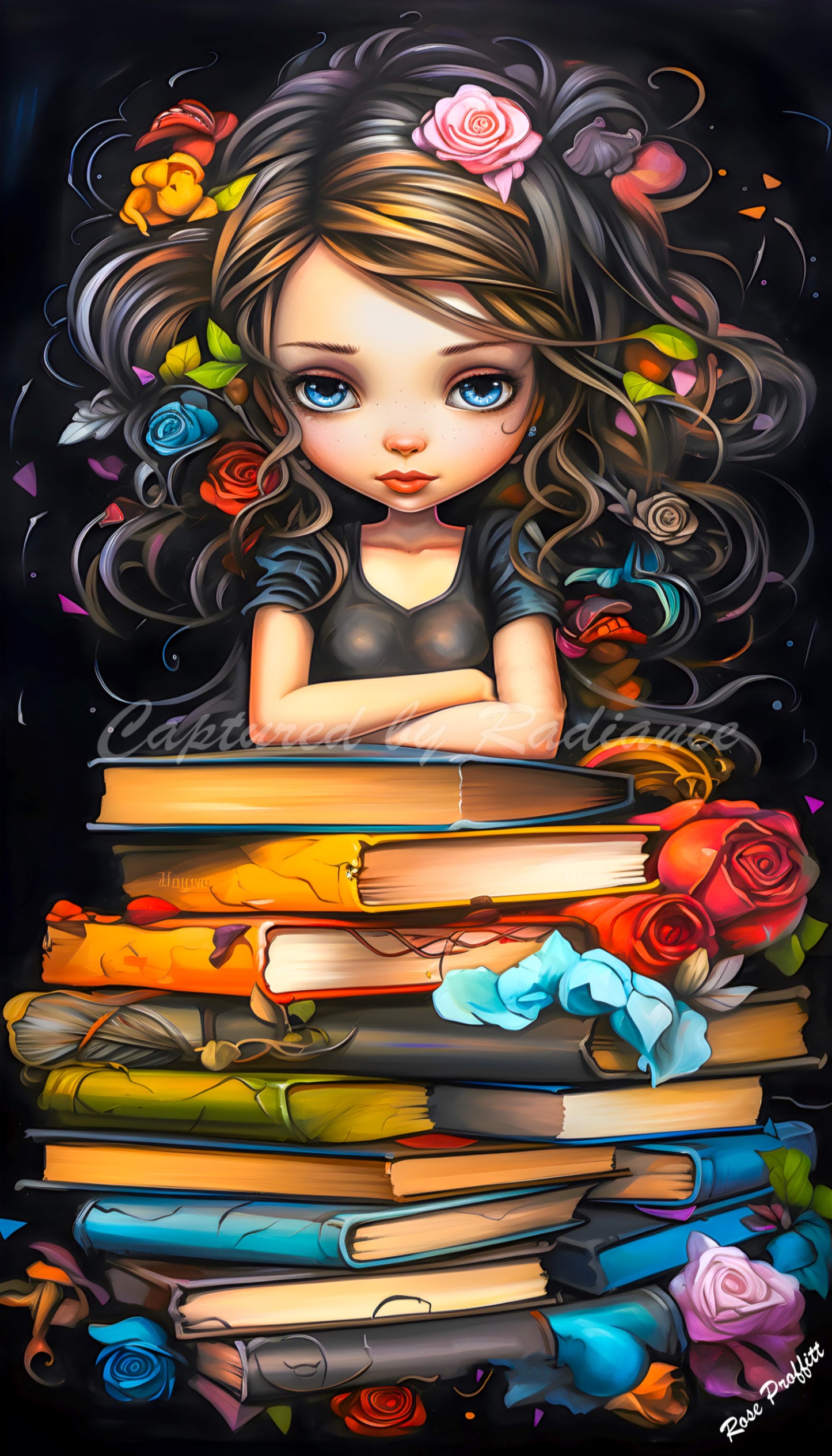 Blooming Knowledge by Rose Proffitt Creations