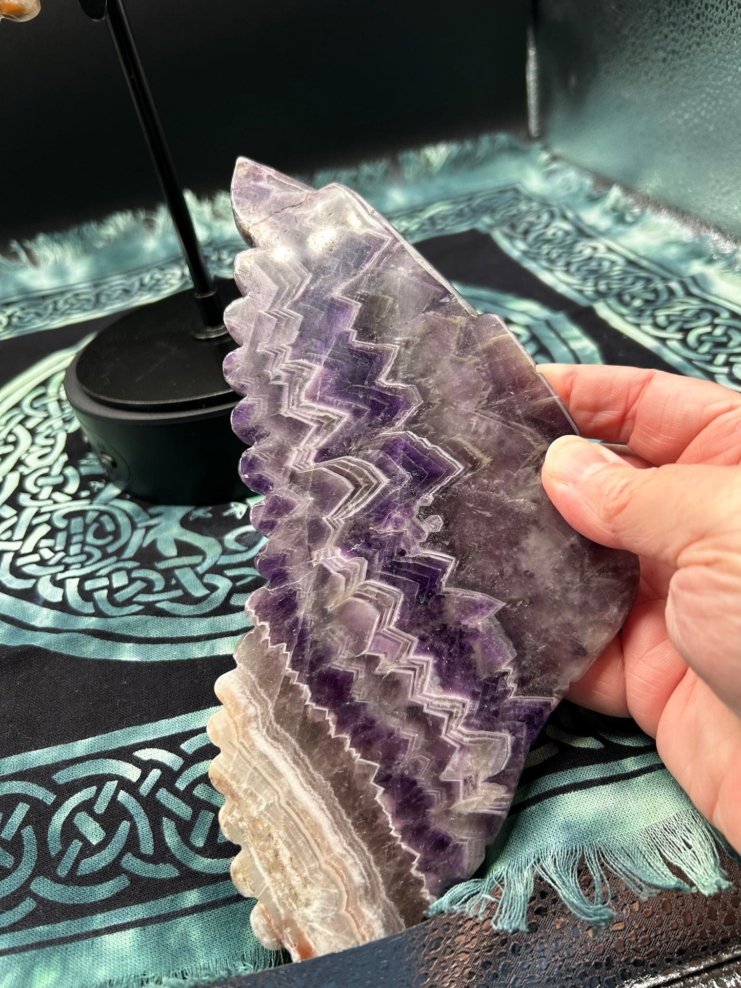 Large Dream Amethyst Angel Wings