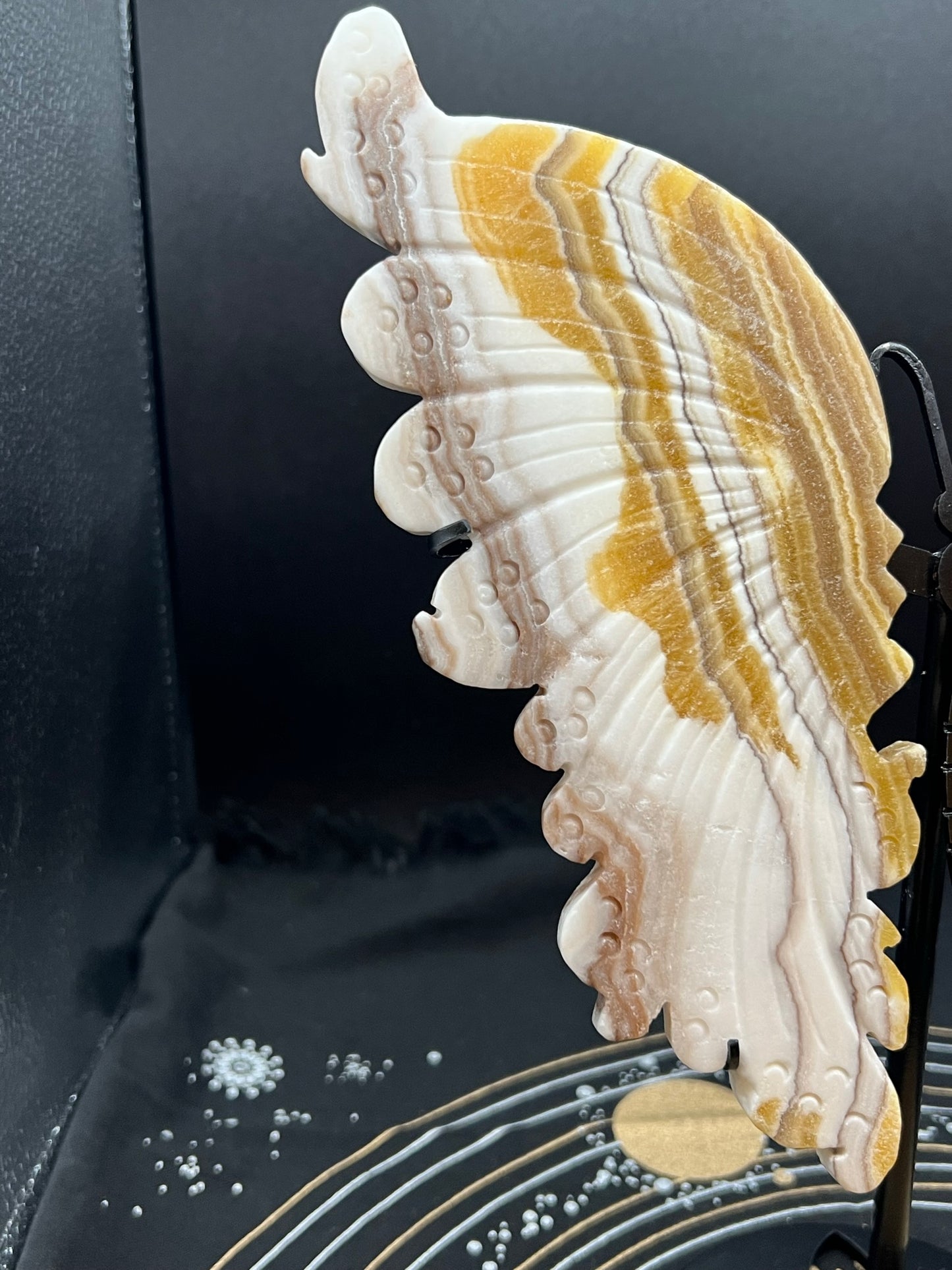 Honey Calcite Butterfly Wing B5