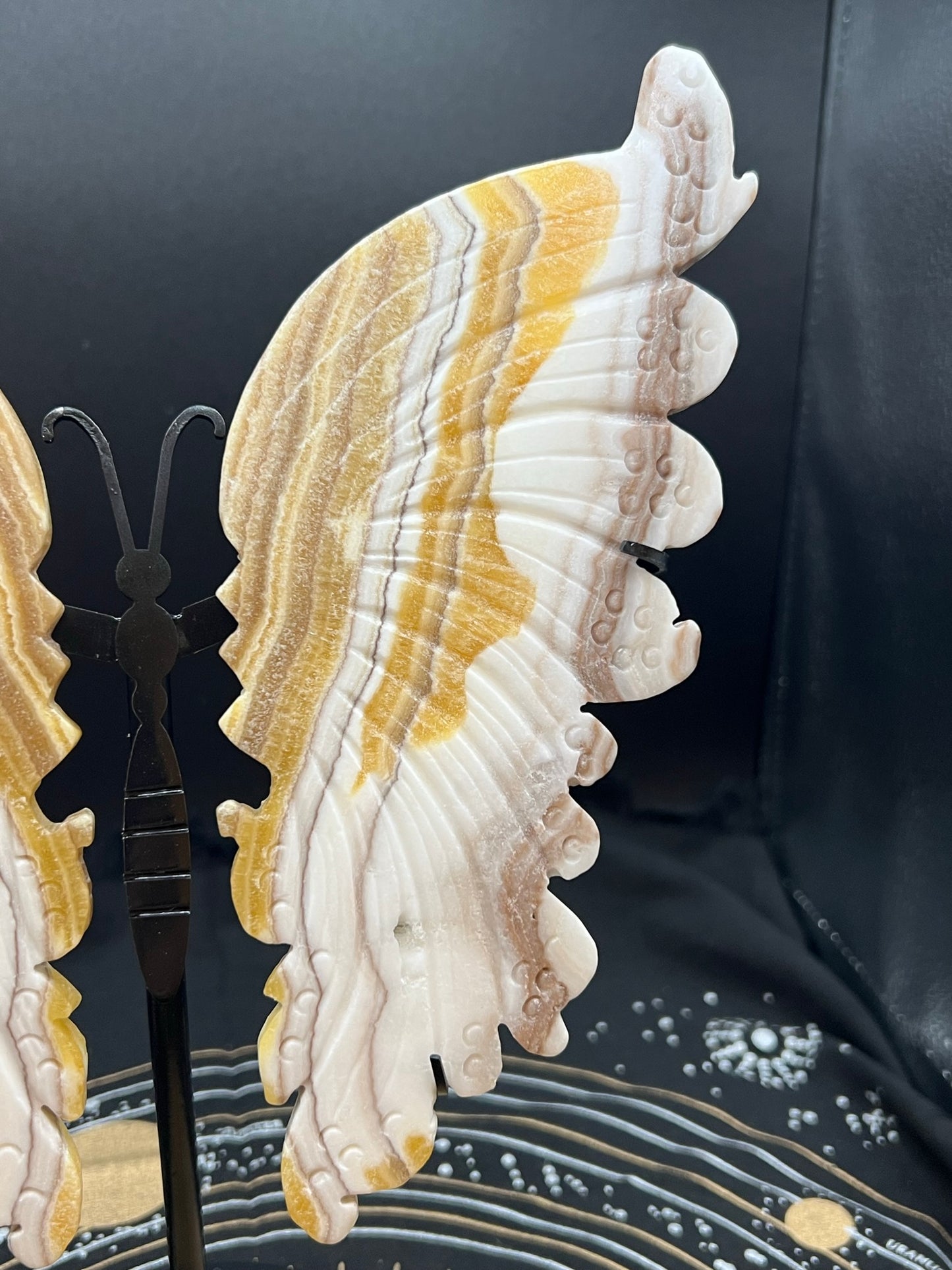 Honey Calcite Butterfly Wing B5
