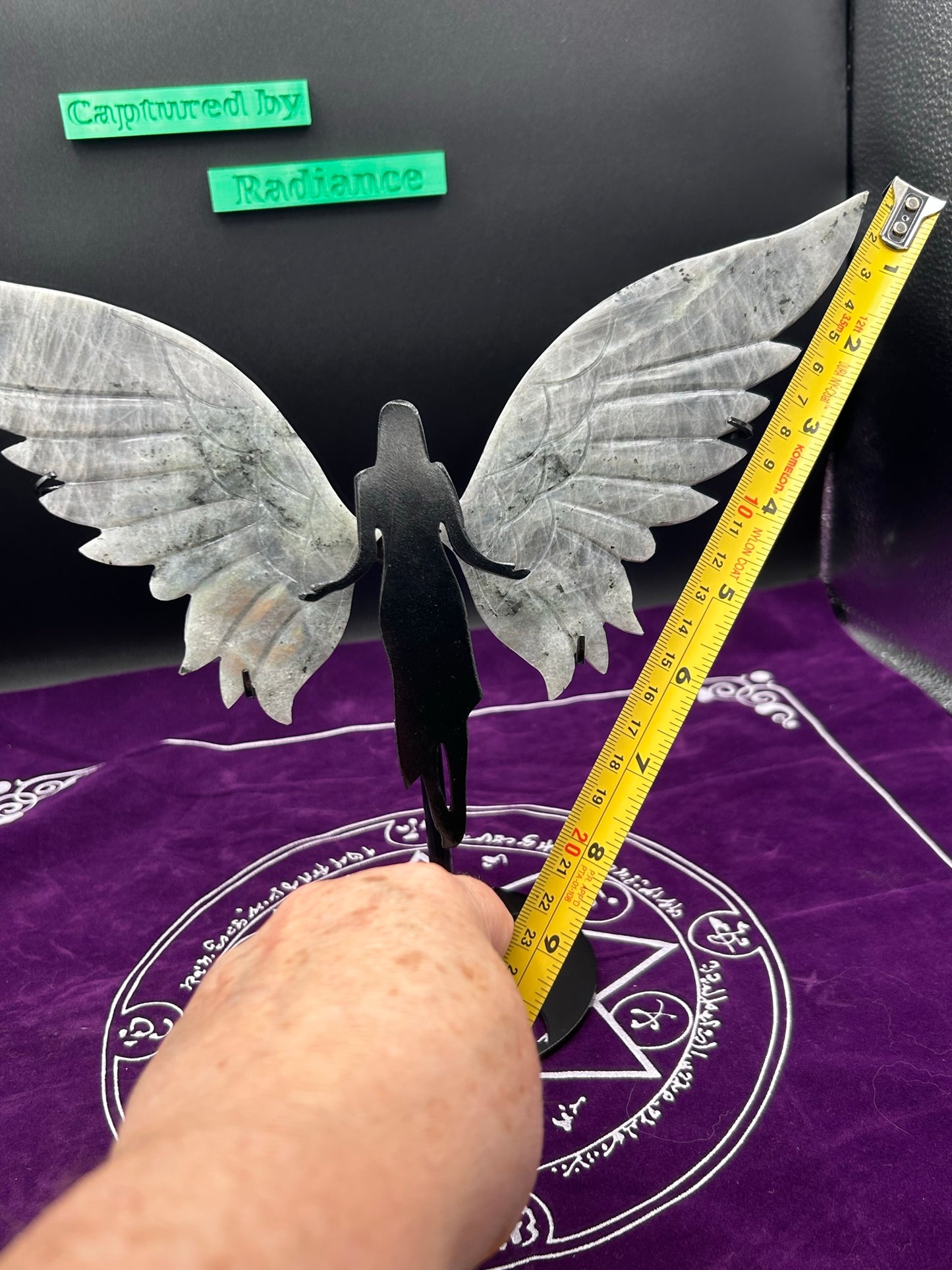 Labradorite Angel Wings