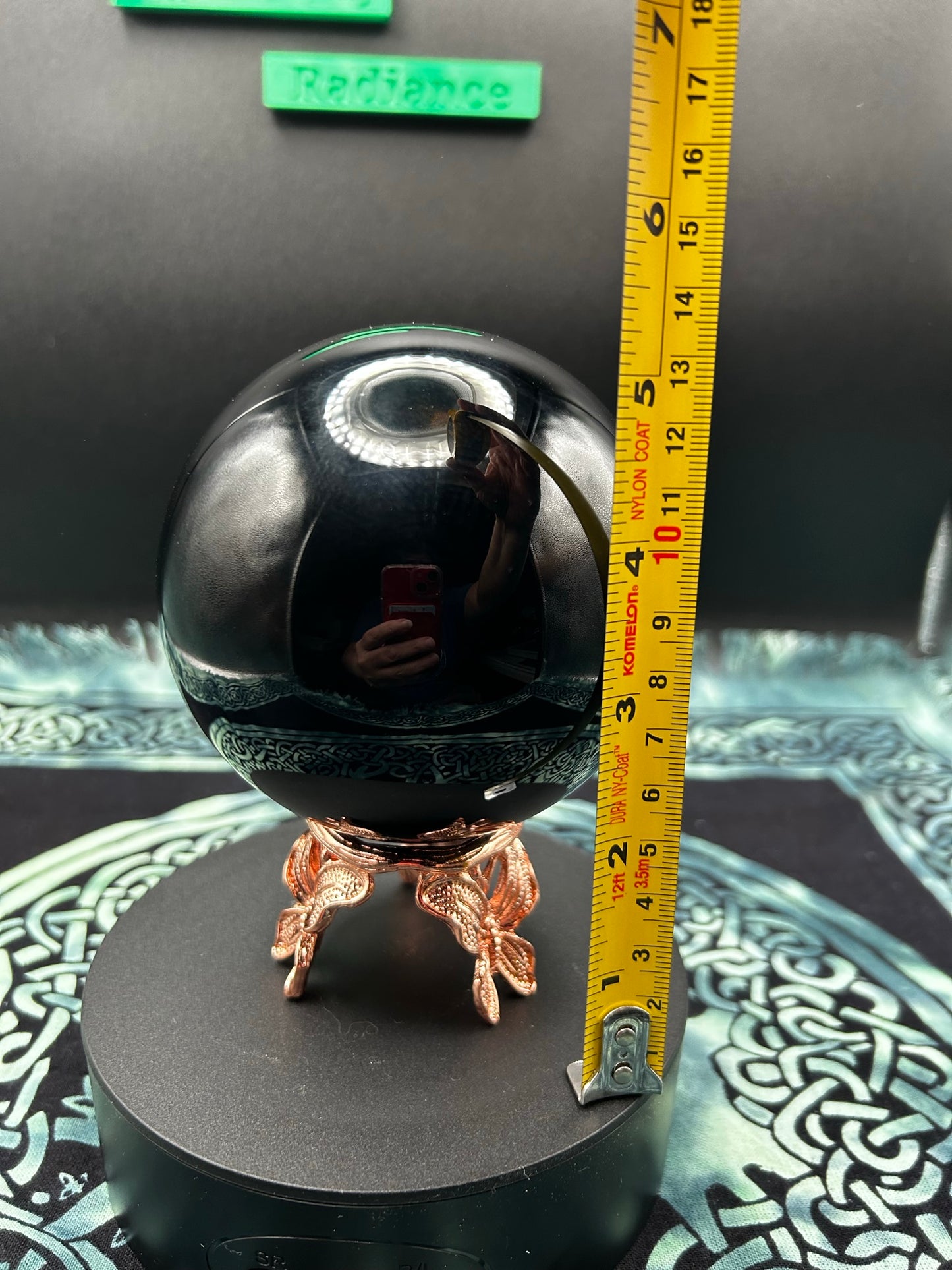 Black Obsidian Sphere
