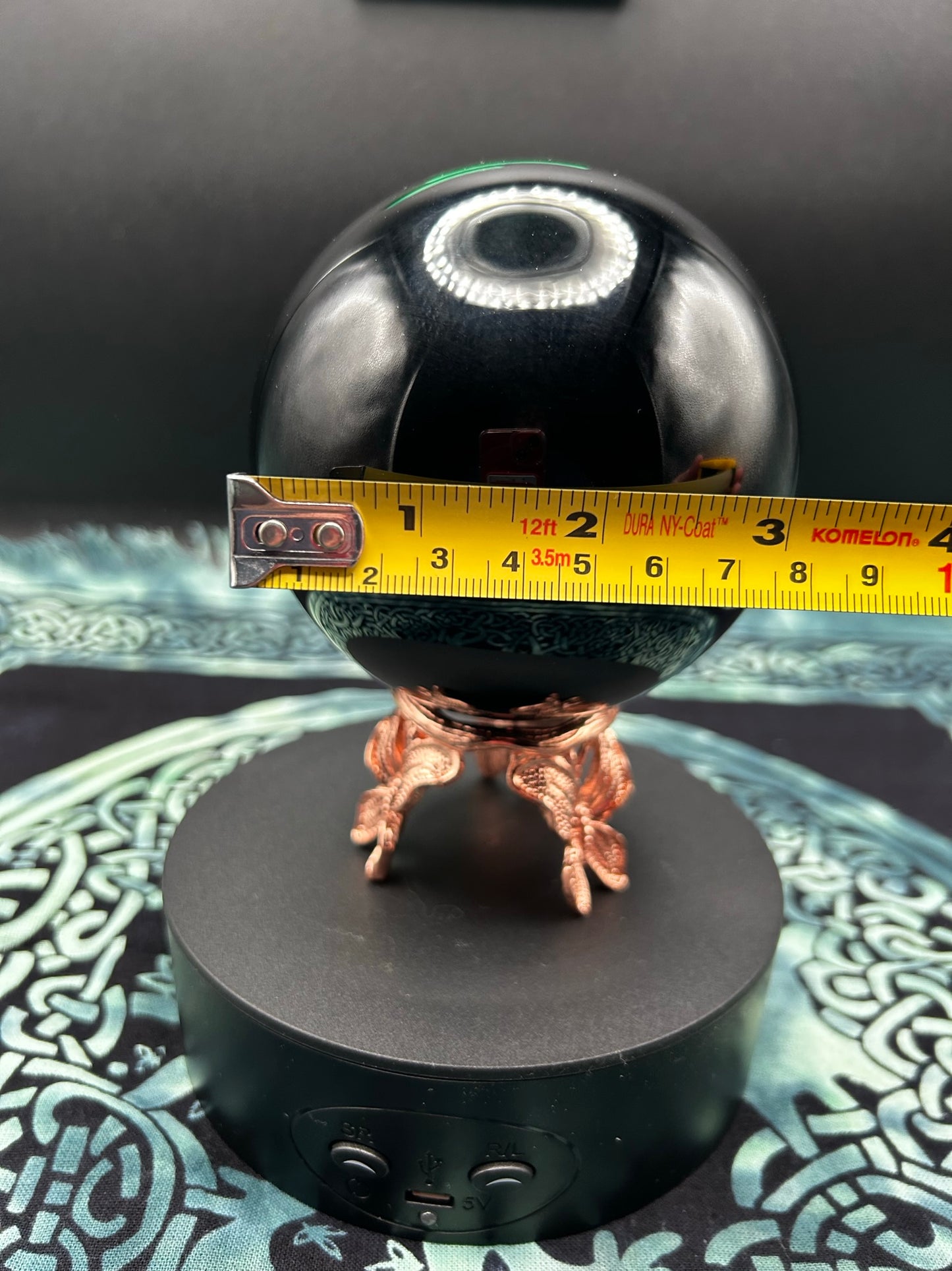 Black Obsidian Sphere