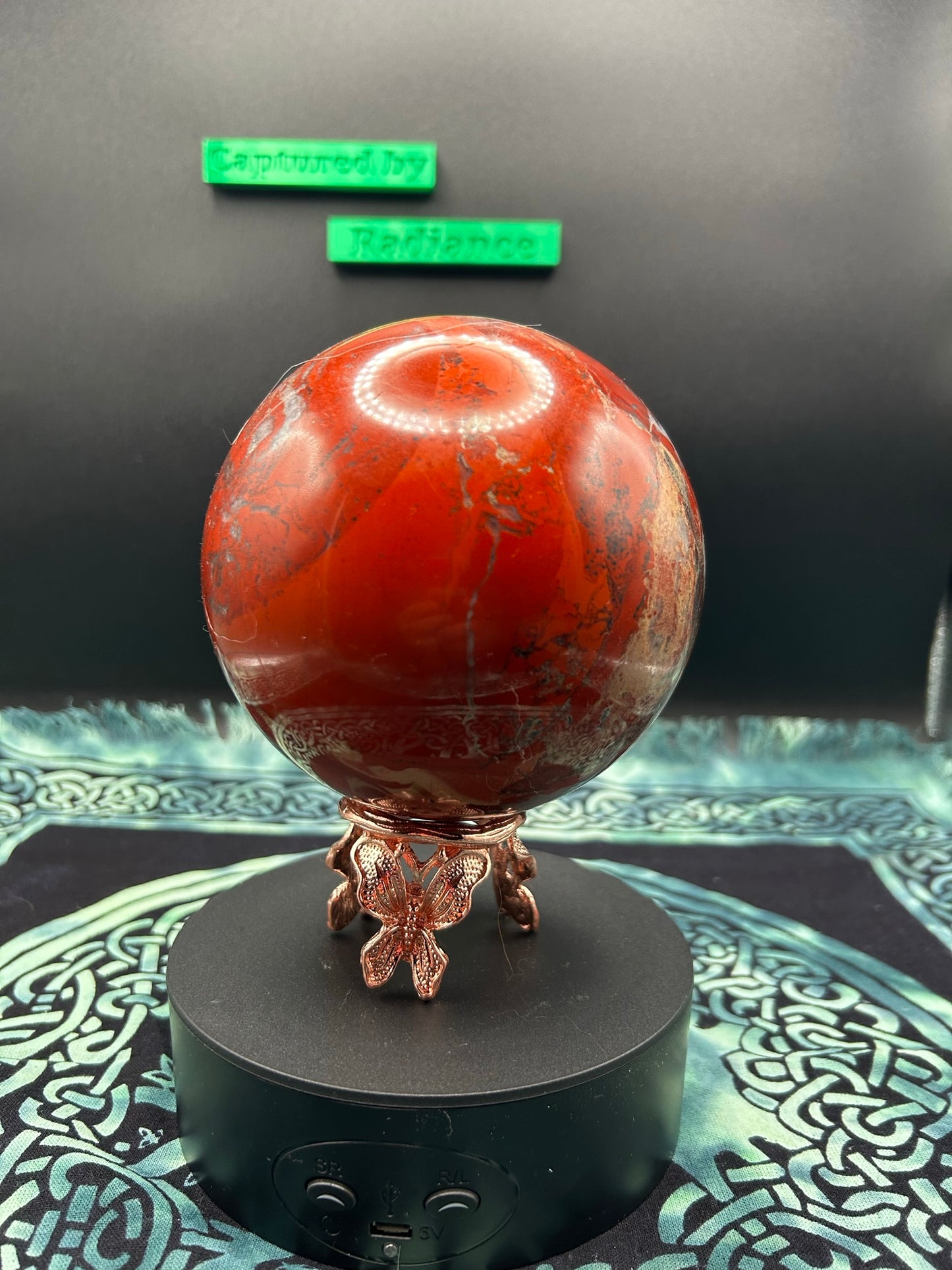 Red Jasper Sphere
