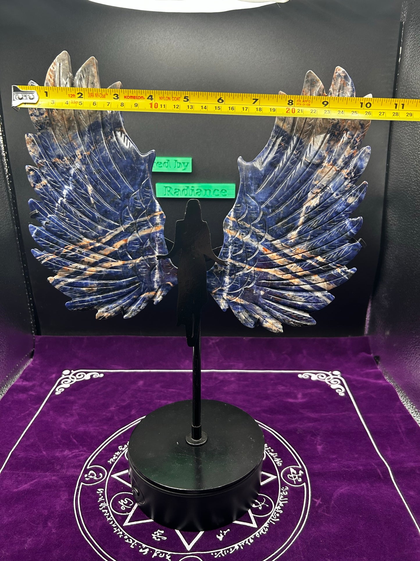 Sodalite Angel Wings Extra Large