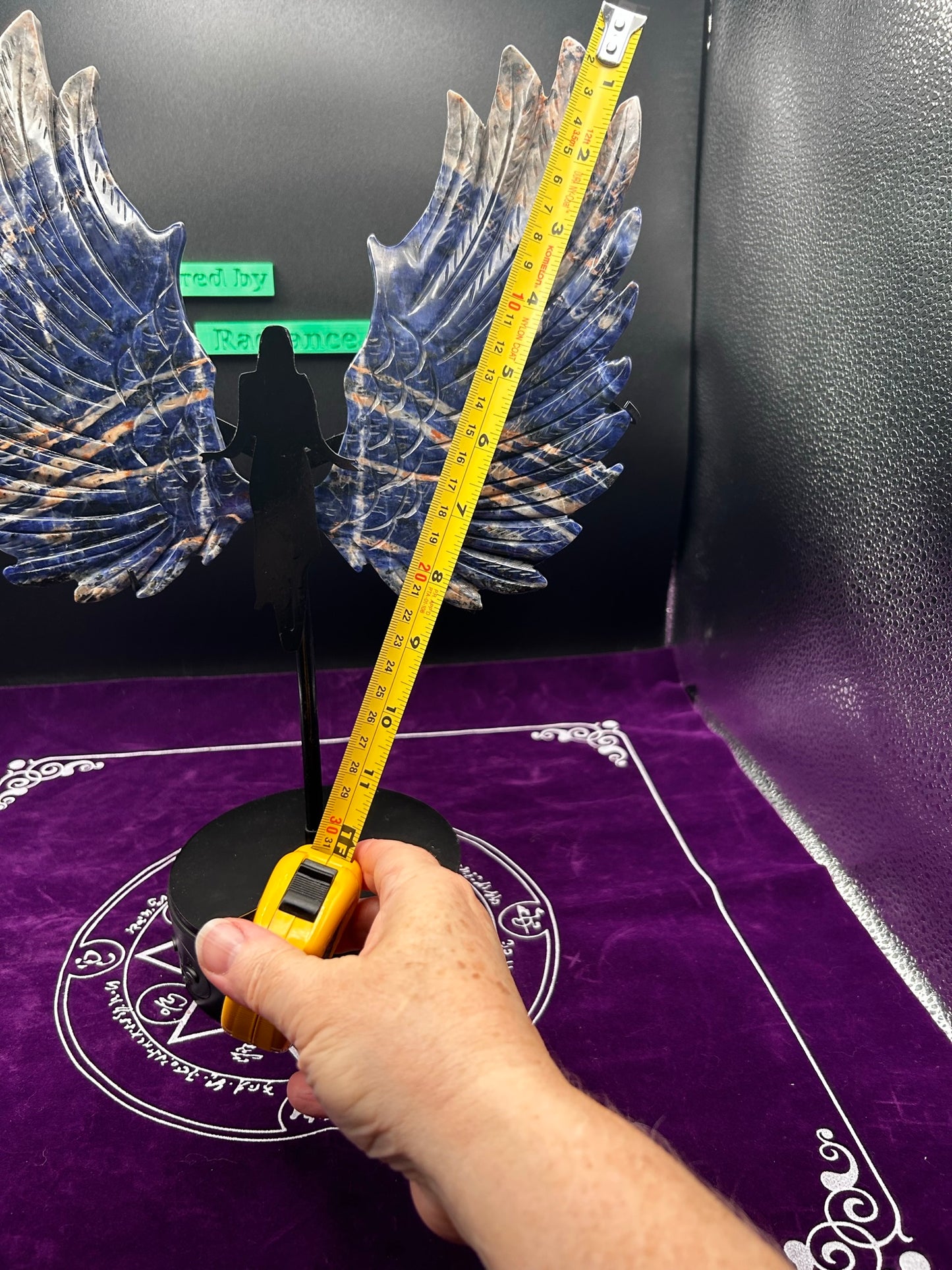 Sodalite Angel Wings Extra Large