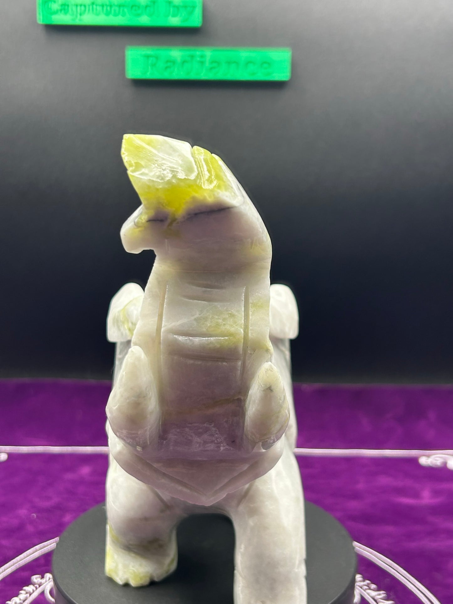 Large Green Jade Elephant