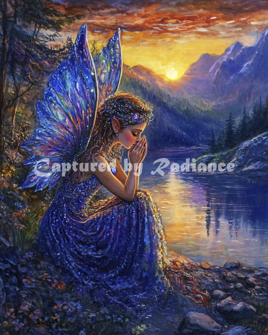 Mountain Sunset by Mikey Bergman