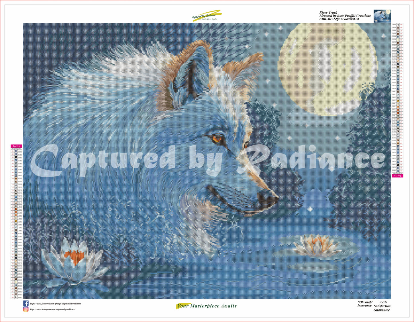 River Track by Rose Proffitt Creations ~ Full Dust Drill Kit