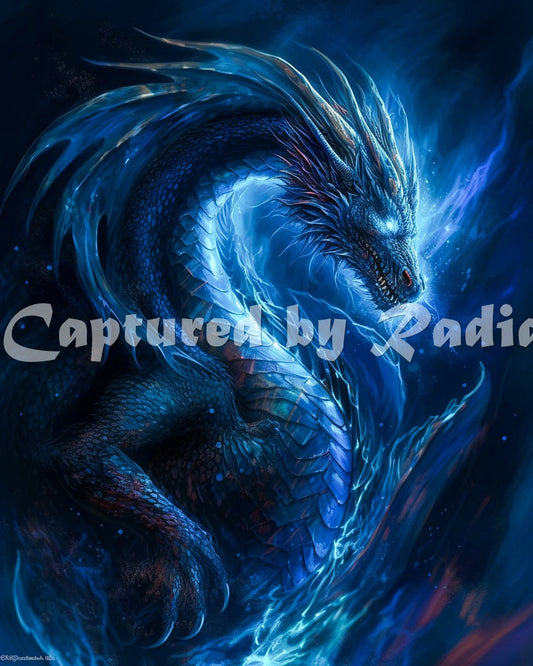 Electric Blue by Rose Proffitt Creations