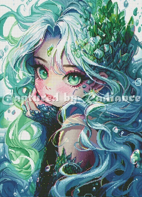 Emerald Oceans by Rose Proffitt Creations