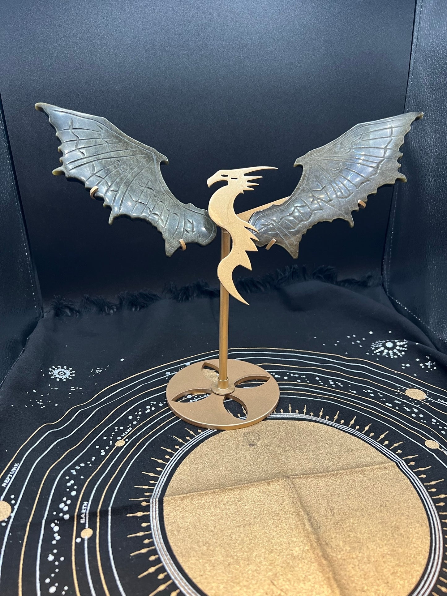 Golden Obsidian Dragon Wings A7