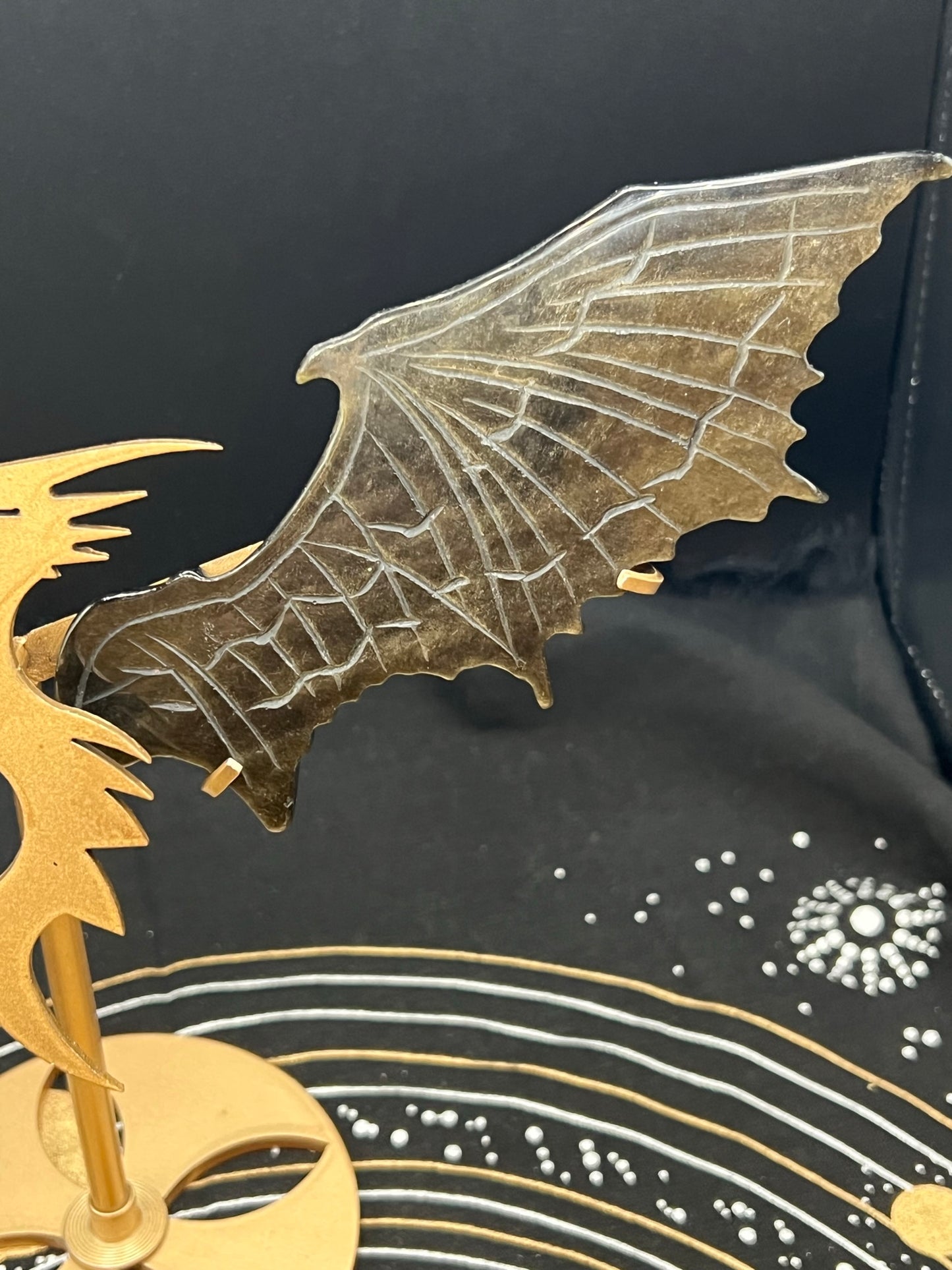 Golden Obsidian Dragon Wings A7