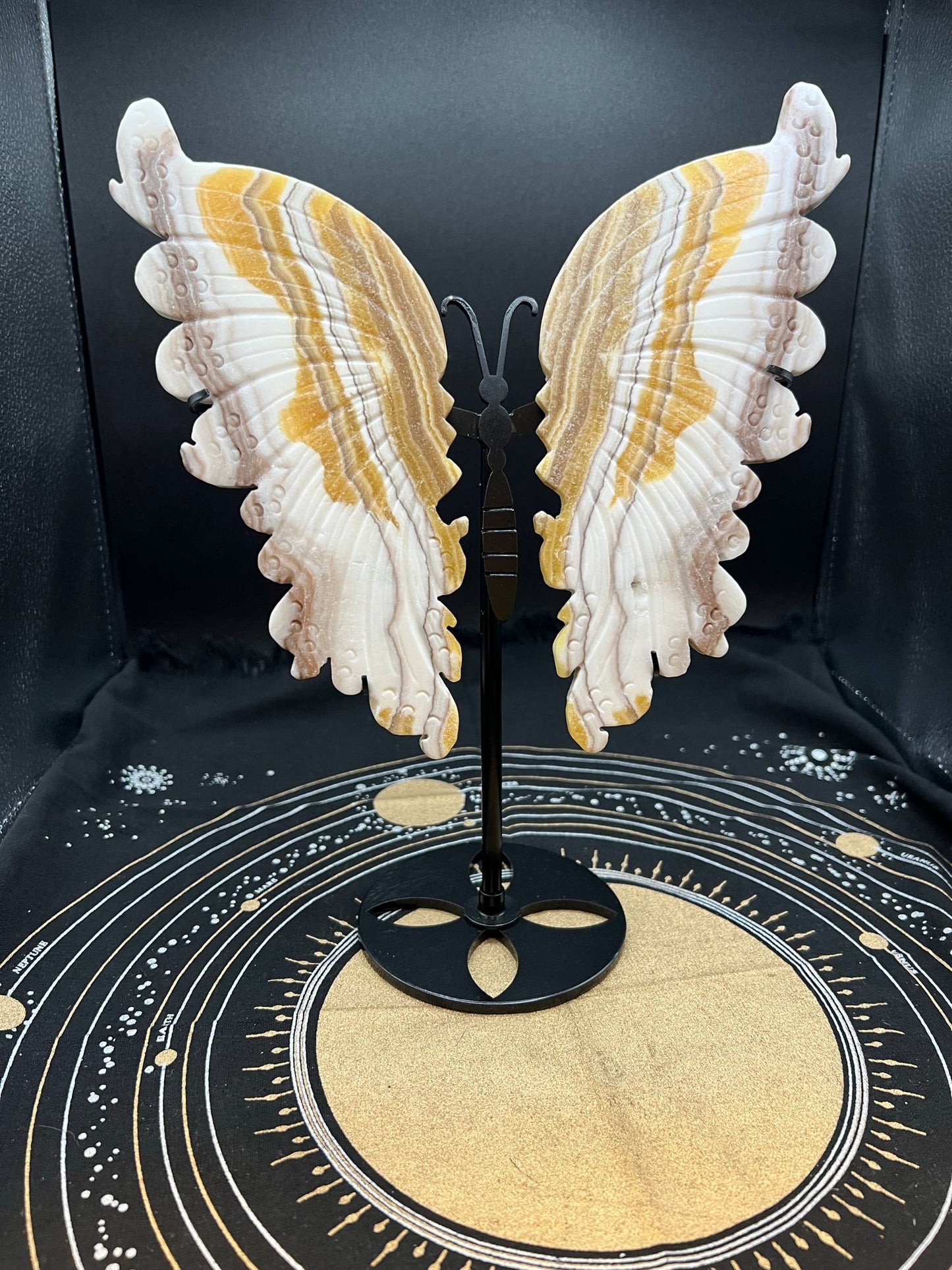 Honey Calcite Butterfly Wing B5