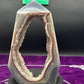 Botswana Agate Tower w/huge druzy