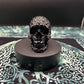 Black Obsidian Carved Skull