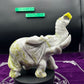 Large Green Jade Elephant