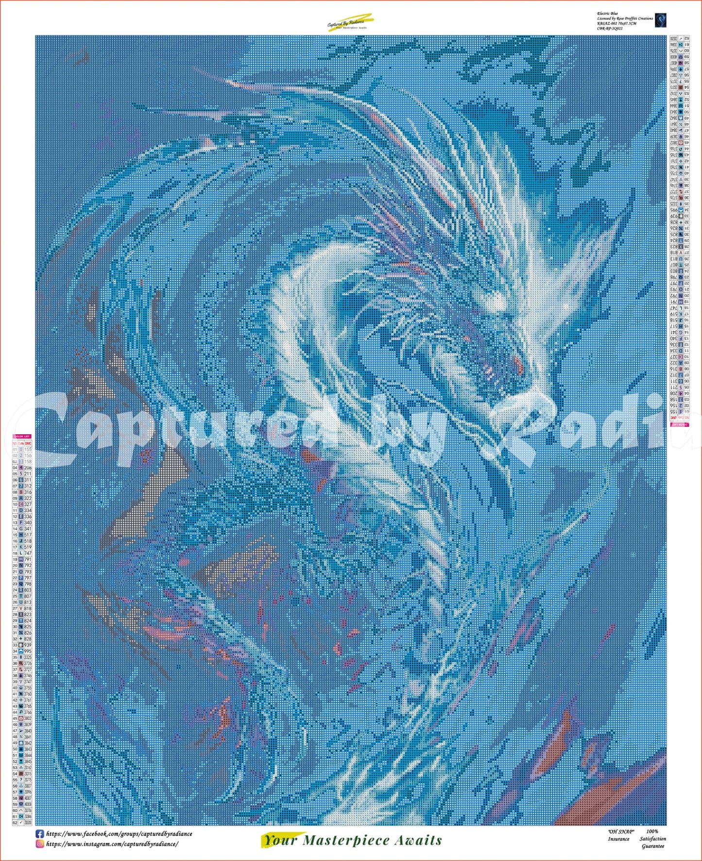 Electric Blue by Rose Proffitt Creations