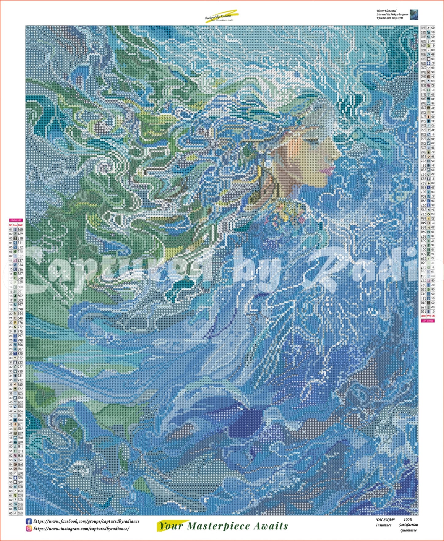 Water Elemental by Mikey Bergman