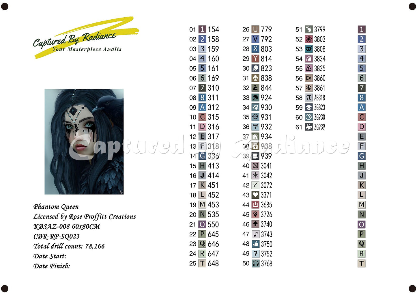Phantom Queen by Rose Proffitt Creations