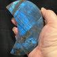 Labradorite Moon with Strong Blue Flash A4