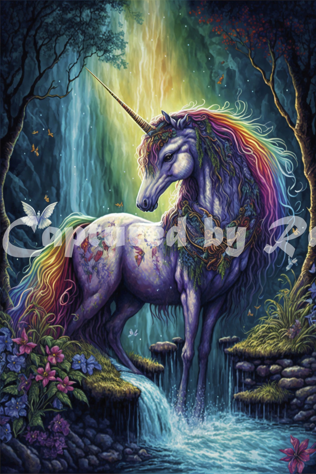 Rainbow The Unicorn by Mikey Bergman (Mega Drill Challenge Pre-Order)