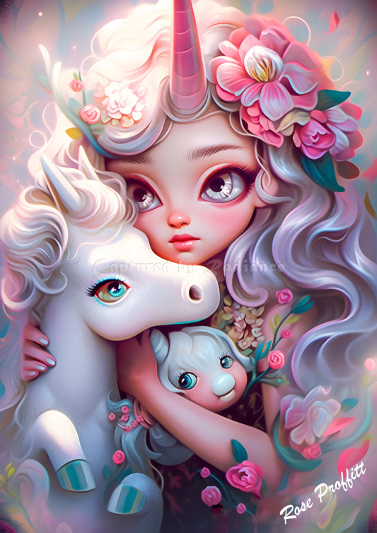 Unicorn Love by Rose Proffitt Creations