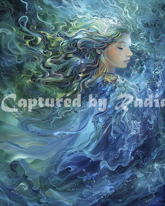 Water Elemental by Mikey Bergman