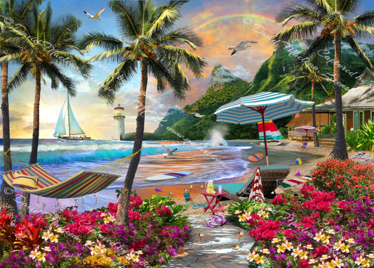 Tropical  Hawaii by David MacLean
