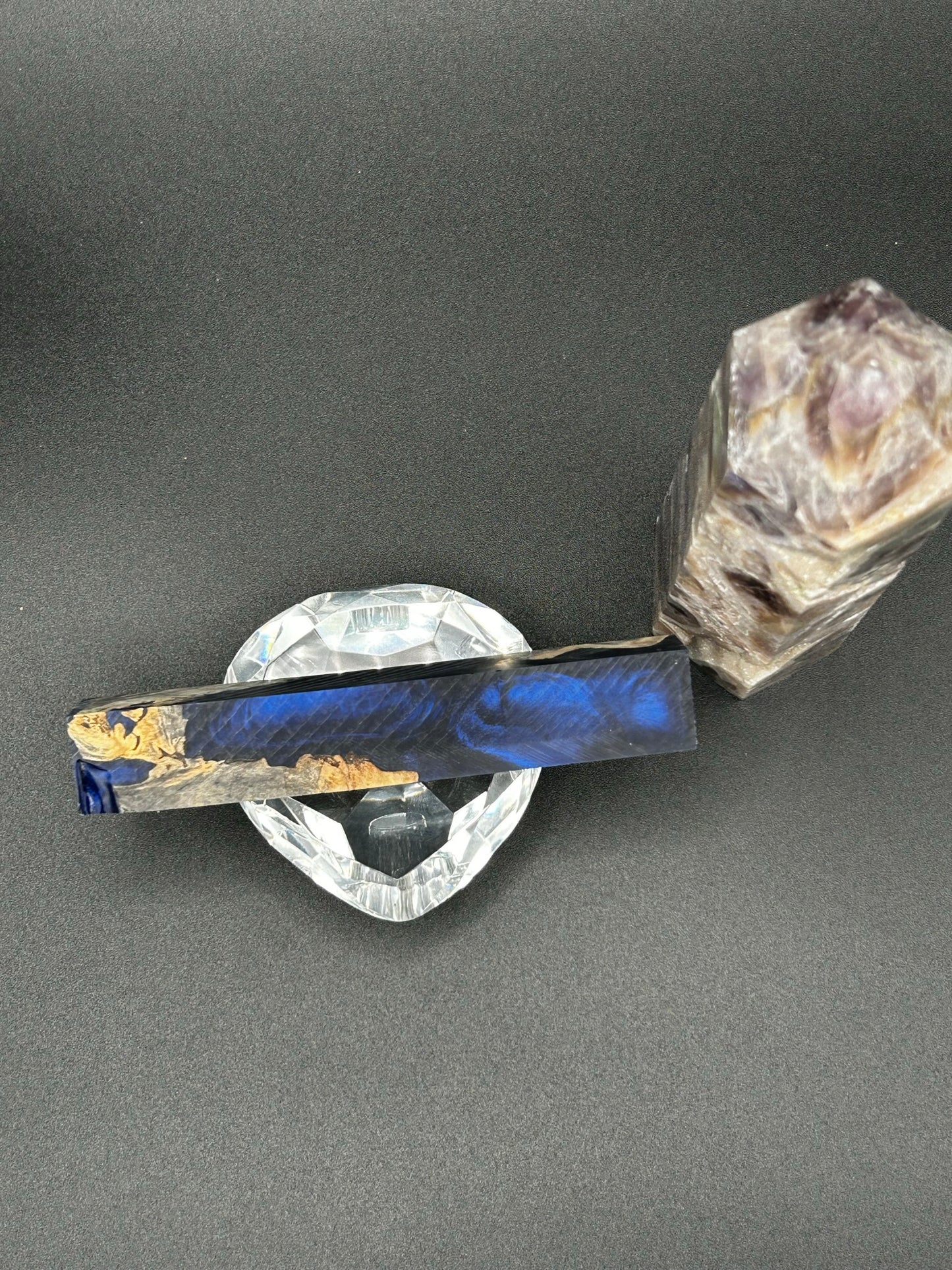 Blue Satin Buckeye Burl Hybrid