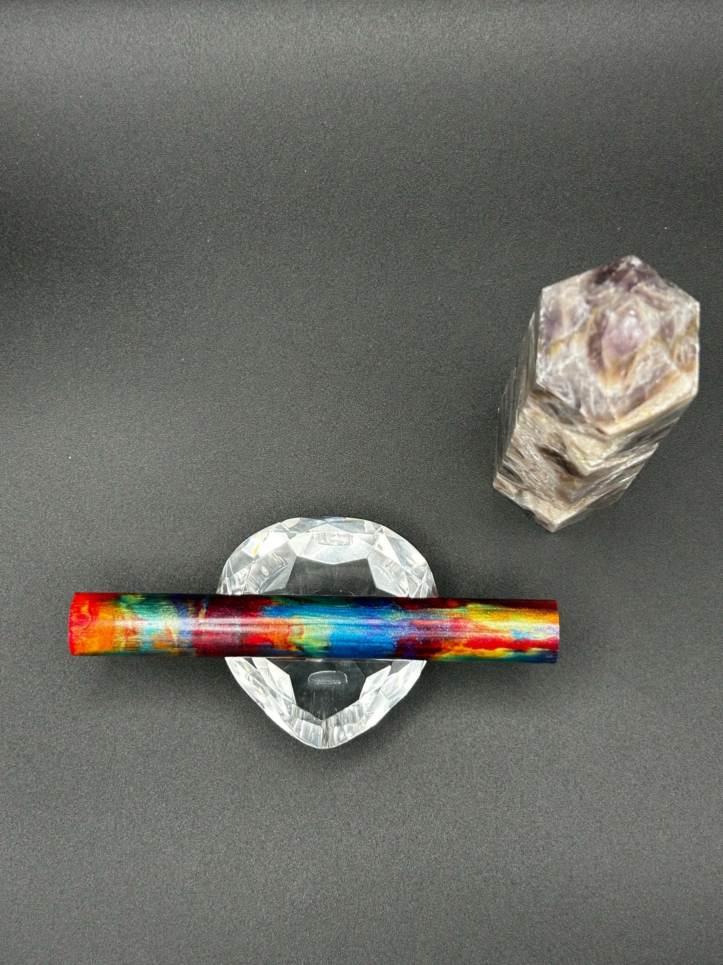 Oil Slick Diamond Cast Blank