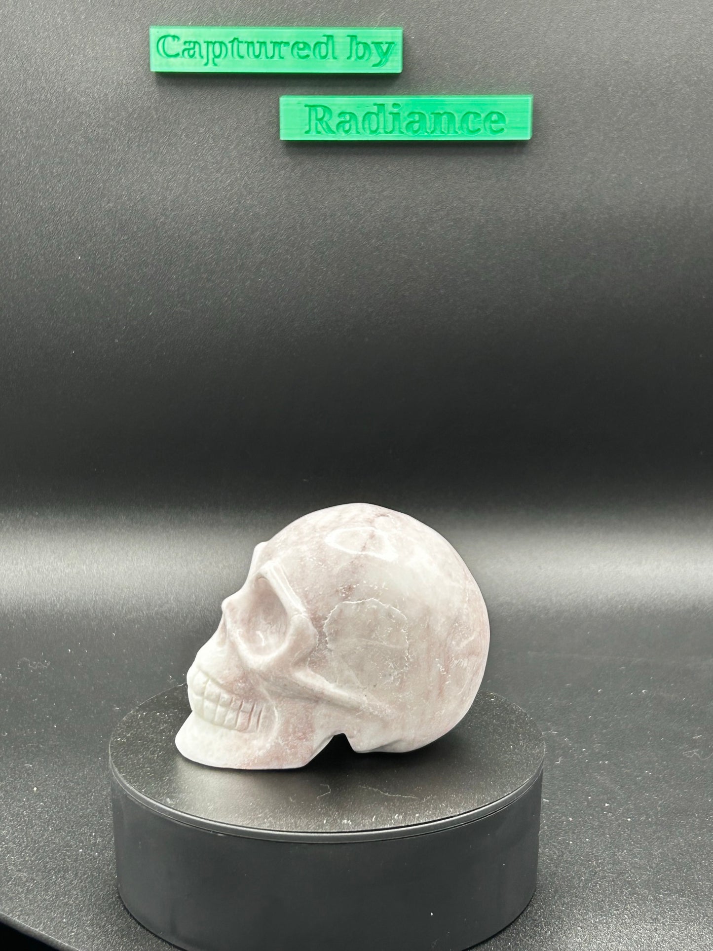 Pink Opal Skull