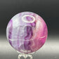 Silk Fluorite Sphere w/ stand