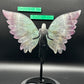Watermelon Fluorite Wings w/stand