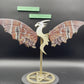 Red Jasper Wings with Druzy w/stand